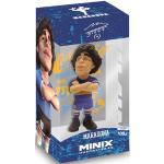 BANDAI MINIX MN13180 Diego Maradona Gelb und Blau, Argentinien, Sammlerstücke 12 cm, Geschenkidee für Kinder und Erwachsene, Fußballfans