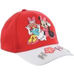 Reduzierte Rote Minnie Mouse Entenhausen Minnie Maus Caps für Kinder & Cappies für Kinder aus Baumwolle für Mädchen 