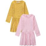 Reduzierte Senfgelbe Minoti Jerseykleider für Kinder aus Jersey maschinenwaschbar für Mädchen Größe 110 