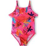 Pinke Minoti Kinderbadeanzüge aus Polyamid maschinenwaschbar für Mädchen Größe 134 für den für den Sommer 