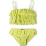 Gelbe Minoti Kinderbikinis aus Polyester maschinenwaschbar für Mädchen Größe 158 