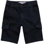 Reduzierte Dunkelblaue Minoti Cargo Shorts für Kinder & kurze Cargohosen für Kinder mit Reißverschluss aus Baumwolle Größe 158 