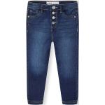 Reduzierte Blaue Minoti Skinny Jeans für Kinder aus Baumwolle Größe 158 