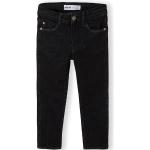Reduzierte Schwarze Minoti Skinny Jeans für Kinder mit Reißverschluss aus Baumwolle für Jungen Größe 134 