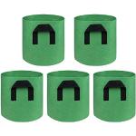 Reduzierte Grüne 30 cm Pflanzsäcke & Pflanztaschen 30 cm aus Kunststoff 5-teilig 