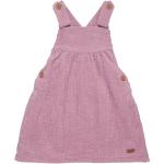 Unifarbene Minymo Kinderkleider A-Linie mit Knopf aus Baumwolle Größe 62 
