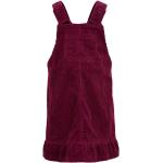 Pinke Langärmelige Minymo Kinderlangarmkleider mit Knopf aus Baumwolle für Mädchen Größe 122 für den für den Herbst 