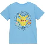 Blaue Minymo Pokemon Kinder T-Shirts für Jungen Größe 134 