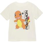Orange Minymo Pokemon Kinder T-Shirts für Jungen Größe 134 
