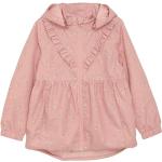Reduzierte Pinke Minymo Kinderkapuzenjacken mit Reißverschluss aus Polyester für Mädchen Größe 110 