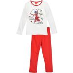 Rote Miraculous – Geschichten von Ladybug und Cat Noir Lange Kinderschlafanzüge für Mädchen Größe 104 2-teilig 