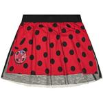 Rote ONOMATO Miraculous – Geschichten von Ladybug und Cat Noir Kindertüllröcke aus Baumwolle für Mädchen Größe 110 
