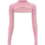 Reduzierte Pinke Langärmelige Misbhv Rippshirts für Damen Größe XL 