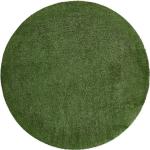 Grüne Melierte Runde Kunstrasen & Rasenteppiche  55 cm aus Polypropylen 