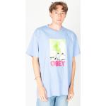 Reduzierte OBEY Nachhaltige T-Shirts aus Baumwolle für Herren Größe XL 