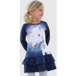 Reduzierte Miss Melody Druckkleider & bedruckte Kinderkleider mit Fransen aus Jersey 