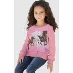 Reduzierte Miss Melody Kindersweatshirts mit Glitzer für Mädchen 
