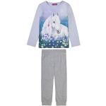 Reduzierte Blaue Miss Melody Kinderschlafanzüge & Kinderpyjamas für Mädchen Größe 140 