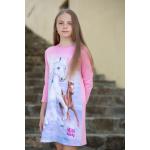 Reduzierte Miss Melody Druckkleider & bedruckte Kinderkleider ohne Verschluss aus Jersey für Mädchen 