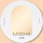 Sandfarbenes Koreanisches Missha Cushion Teint & Gesichts-Make-up gegen Hautunreinheiten für helle Hauttöne 