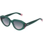 Grüne Missoni Ovale Damensonnenbrillen 