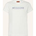 Weiße Missoni T-Shirts aus Jersey für Damen 