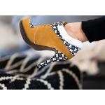 Bunte High Heel Stiefeletten & High Heel Boots aus Mesh für Damen Größe 44 mit Absatzhöhe 7cm bis 9cm 