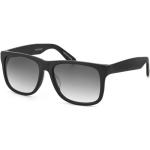 Schwarze Spex Quadratische Sonnenbrillen mit Sehstärke aus Kunststoff für Herren 