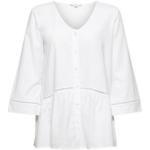 Reduzierte Weiße Esprit Peplum-Shirts & Schößchen-Shirts für Damen Größe L 