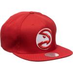 Reduzierte Mitchell & Ness Atlanta Hawks Atlanta Hawks Snapback-Caps mit Basketball-Motiv für Herren 
