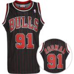 Reduzierte Schwarze Mitchell & Ness Chicago Bulls NBA Herrenoberteile mit Basketball-Motiv Größe L 
