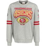 Graue Mitchell & Ness NFL Herrensweatshirts aus Fleece Größe XXL 
