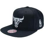 Mitchell & Ness Snapback Black & White - Chicago Bulls, One Size