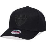 Mitchell & Ness NBA Black/Black Logo Snapback Cap Brooklyn Nets