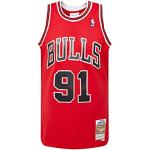 Mitchell & Ness NBA Chicago Bulls Swingman Dennis Rodman Trikot Herren rot/schwarz, L