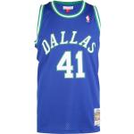 Mitchell & Ness NBA Dallas Mavericks Swingman 2.0 Dirk Nowitzki Trikot (SMJYGS18158) blau