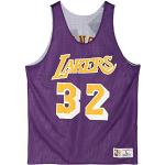 Mitchell & Ness NBA Los Angeles Lakers Magic Johnson Reversible Mesh Tanktop Herren lila/gelb, M