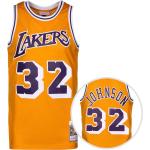 Mitchell & Ness NBA Los Angeles Lakers Swingman 2.0 Magic Johnson Trikot (SMJYGS18175) lila