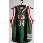 Mitchell & Ness NBA Milwaukee Bucks Giannis Anteokounmpo Road Trikot (AJY44954) gelb