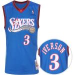 Mitchell & Ness NBA Philadelphia 76ers Allen Iverson Trikot (SMJYAC18016) schwarz