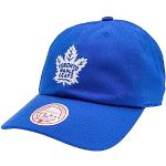Blaue Mitchell & Ness Toronto Maple Leafs Snapback-Caps für Herren Einheitsgröße 
