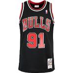 Mitchell & Ness Swingman Dennis Rodman Chicago Bulls 97/98 Trikot (L, Black)