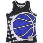 Blaue Streetwear Mitchell & Ness Herrenmuskelshirts & Herrenachselshirts mit Basketball-Motiv aus Jersey Größe M 