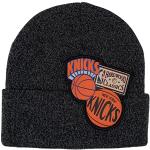 Schwarze Mitchell & Ness NBA Herrenbeanies mit New York Motiv Einheitsgröße für den für den Winter 