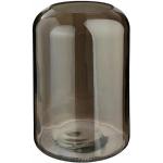 Silberne Moderne 15 cm Nachhaltige Runde Windlichter 15 cm metallic aus Glas 