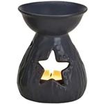 Schwarze 10 cm Nachhaltige Duftlampen aus Keramik 