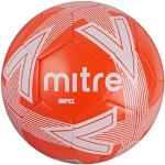 Mitre Impel L30P Fußball, sehr strapazierfähig, formbeständig, für alle Altersgruppen, orange, weiß, Ballgröße 5