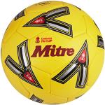 Mitre Train FA Cup Fußball 22/23 - Hochleistungs-Trainingsball - extra strapazierfähige Ausführung - Ball - gelb/schwarz/rot