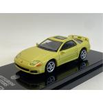 Gelbe Mitsubishi 3000 GT Modellautos & Spielzeugautos aus Metall 