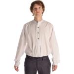 Weiße Hemad.de Mittelalter-Hemden & Mittelalter-Blusen aus Baumwolle für Herren Größe 3 XL 